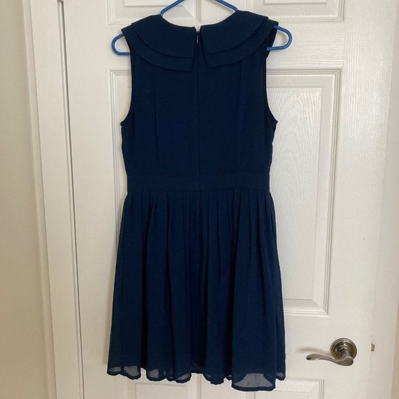 Twik Navy Blue Dress - Size Medium - Picture 4 of 5